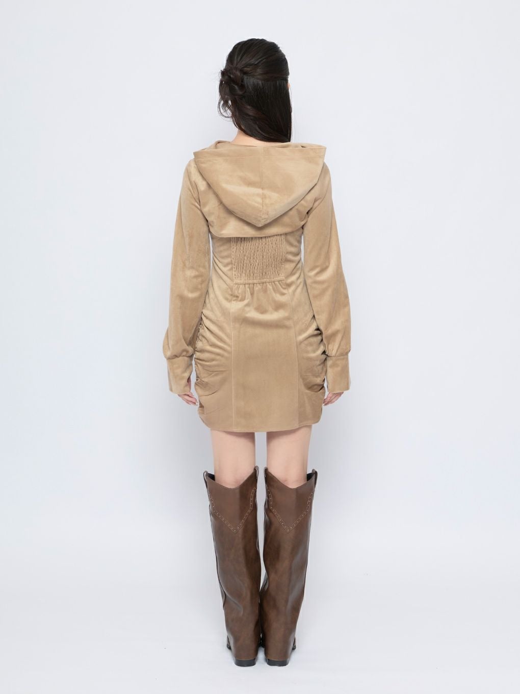 【BUBBLES】ベルベットリボンワンピース