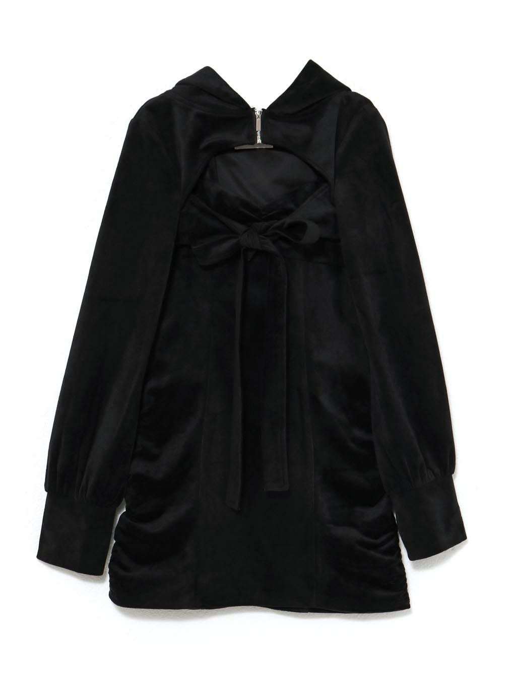 【BUBBLES】ベルベットリボンワンピース