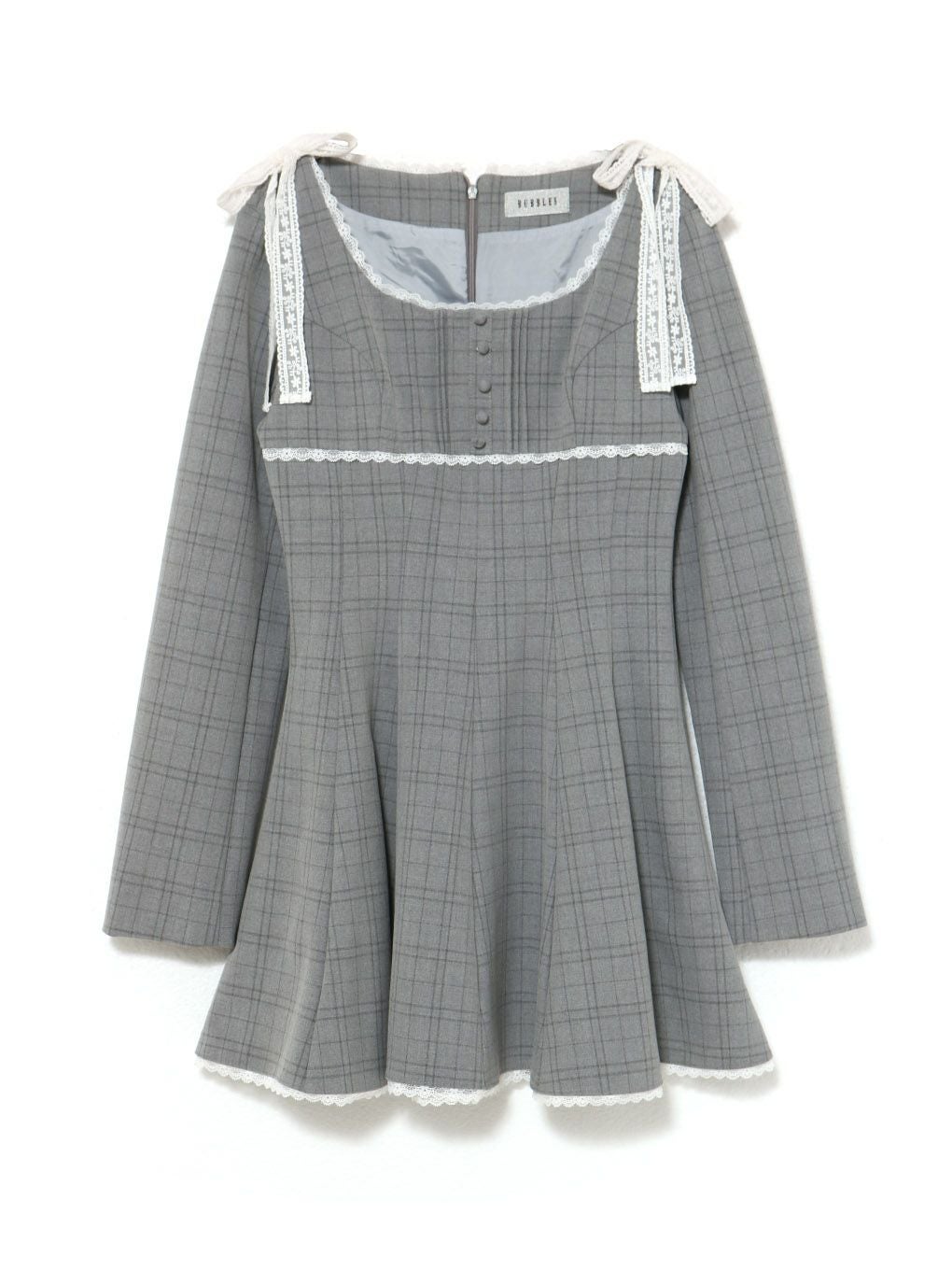 【BUBBLES】タイニーリボンフレアワンピース