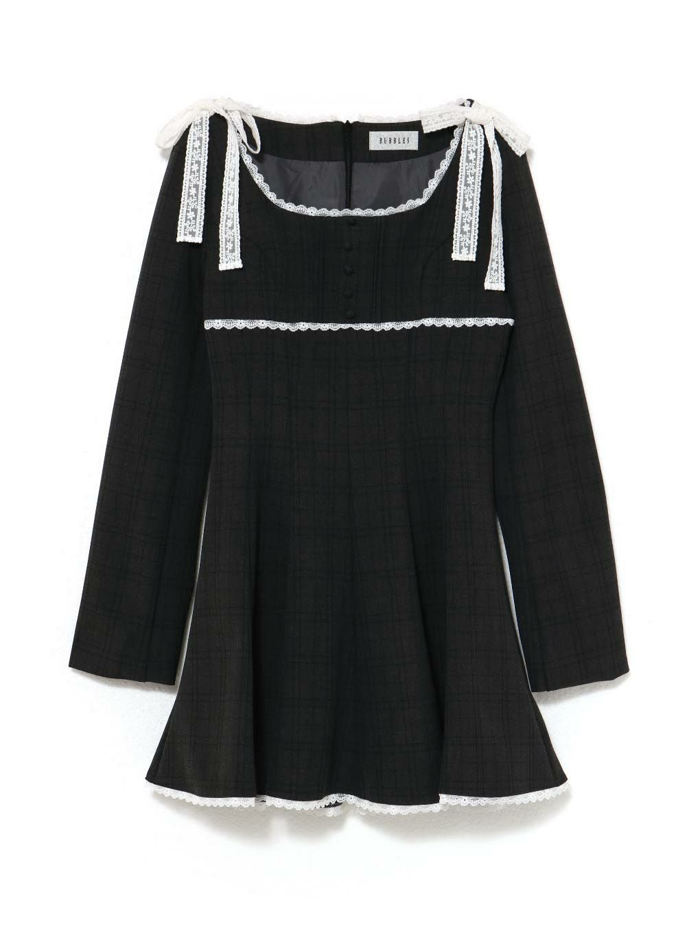 BUBBLES】タイニーリボンフレアワンピース | sparkling mall online store
