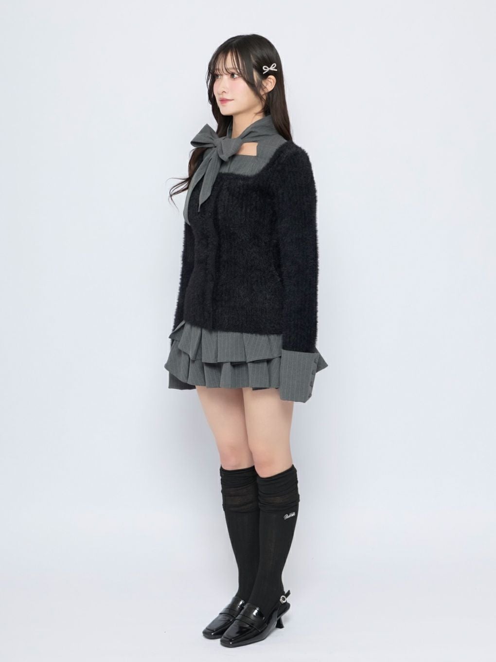 BUBBLES】リボンタイスクールニット | sparkling mall online store