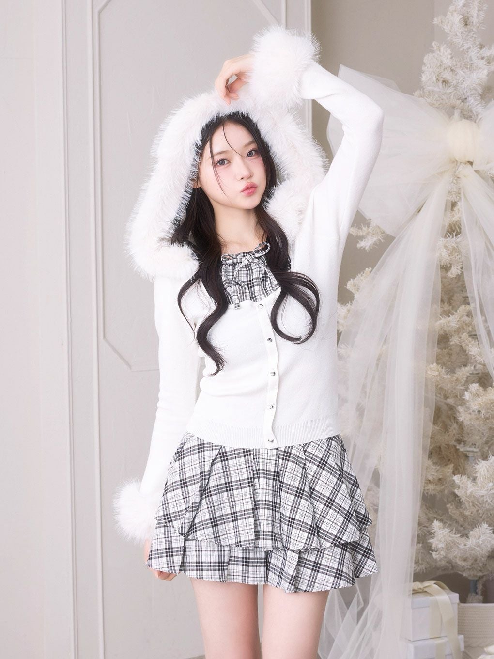 BUBBLES】コケットフーディーニット | sparkling mall online store