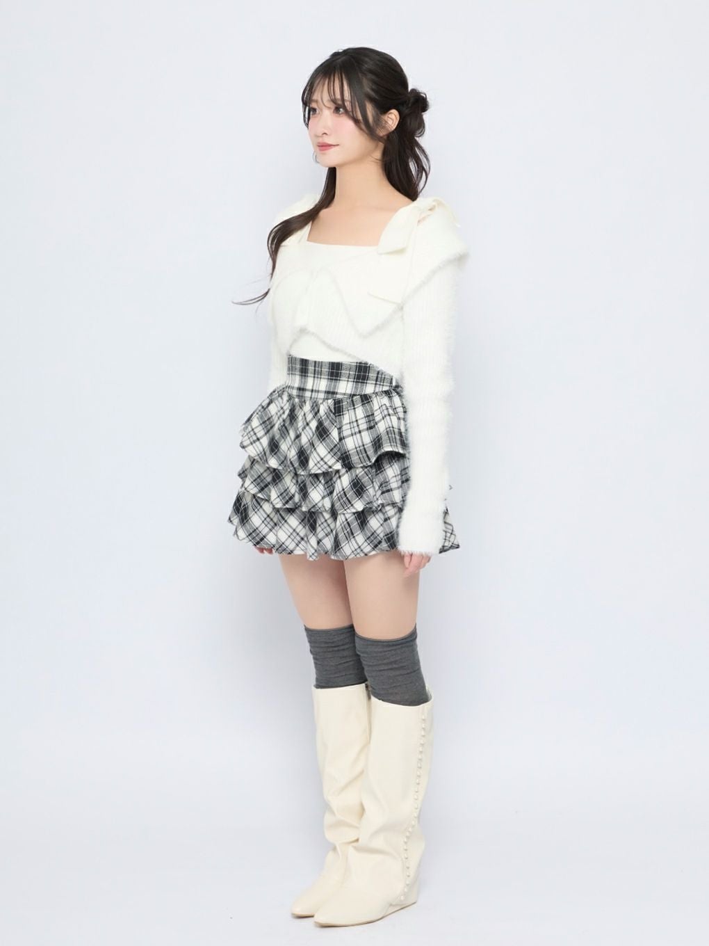 BUBBLES】ショルダーリボンアンサンブル | sparkling mall online store