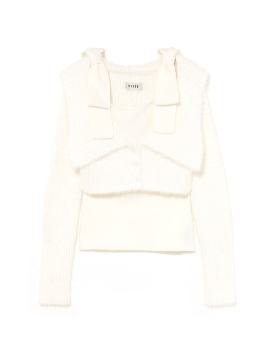 【BUBBLES】ショルダーリボンアンサンブル