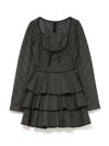 【BUBBLES】ガーリーティアードワンピース