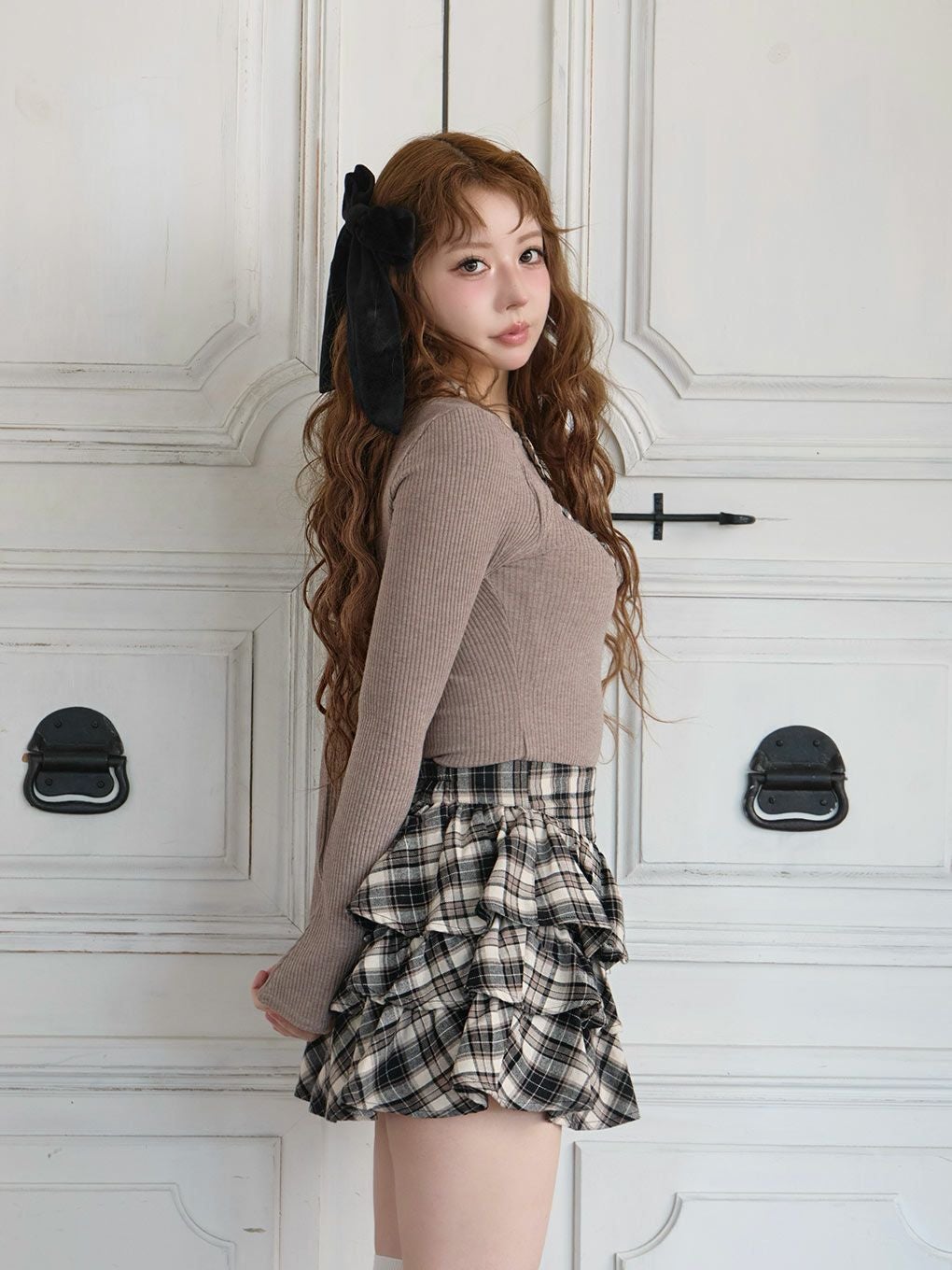 BUBBLES】レイヤードクロップドトップス | sparkling mall online store