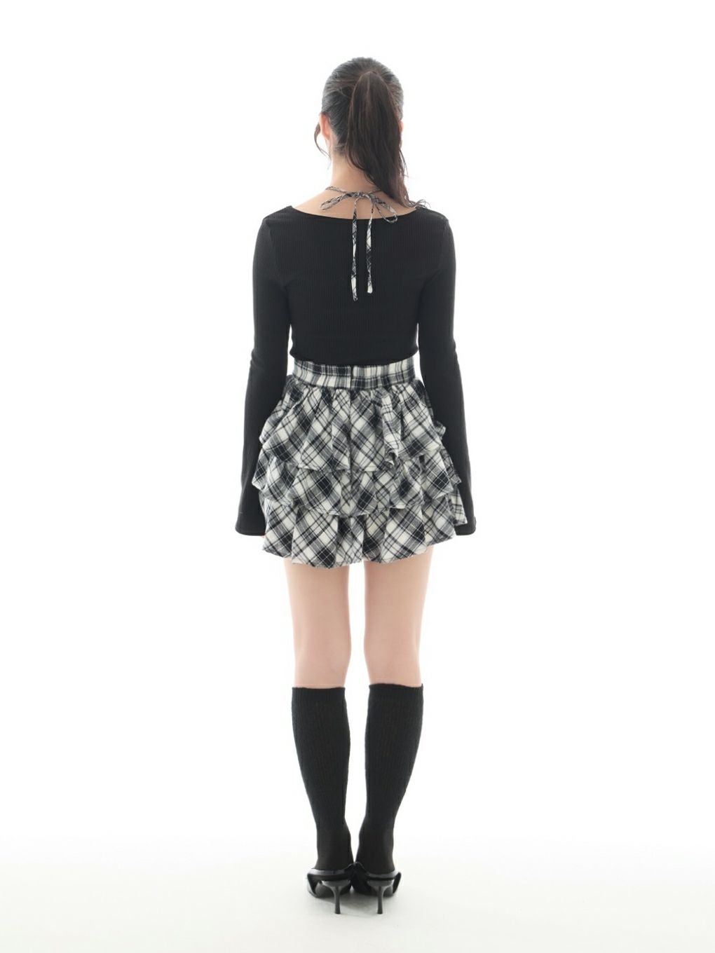 BUBBLES】レイヤードクロップドトップス | sparkling mall online store