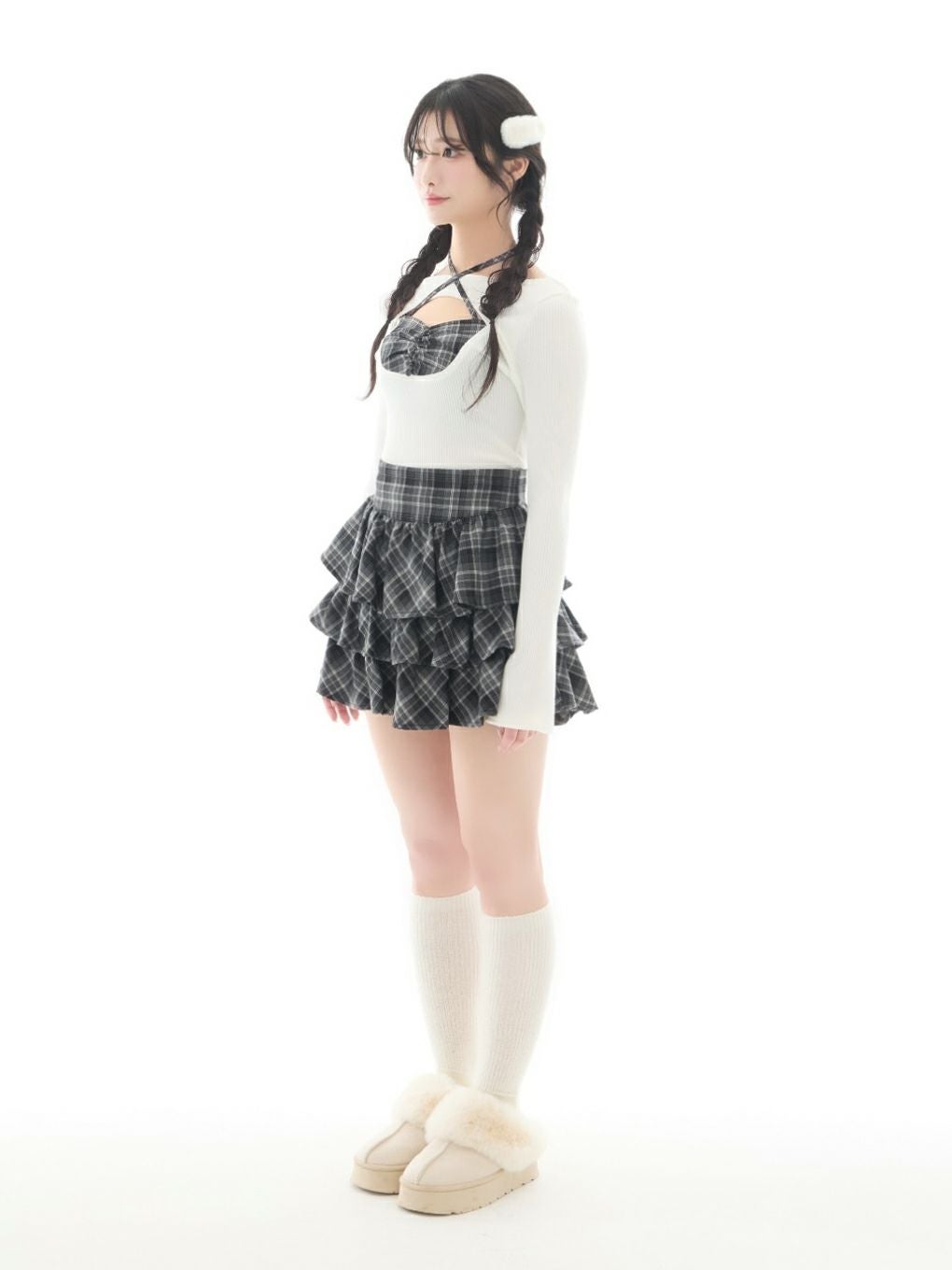BUBBLES】レイヤードクロップドトップス | sparkling mall online store