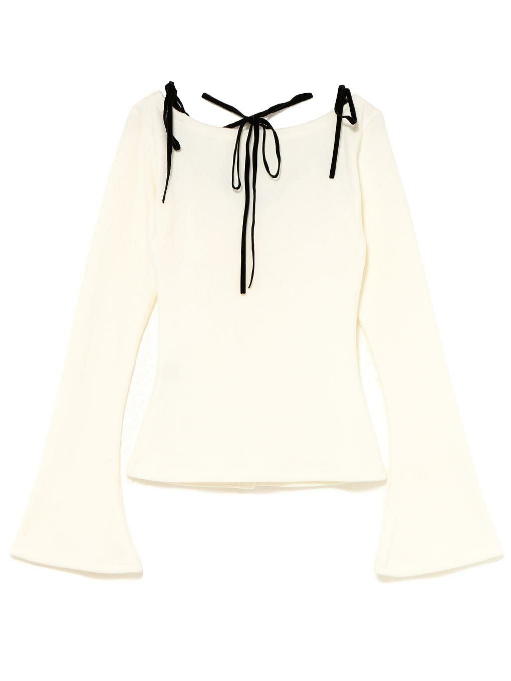 【BUBBLES】カシュクールリブトップス