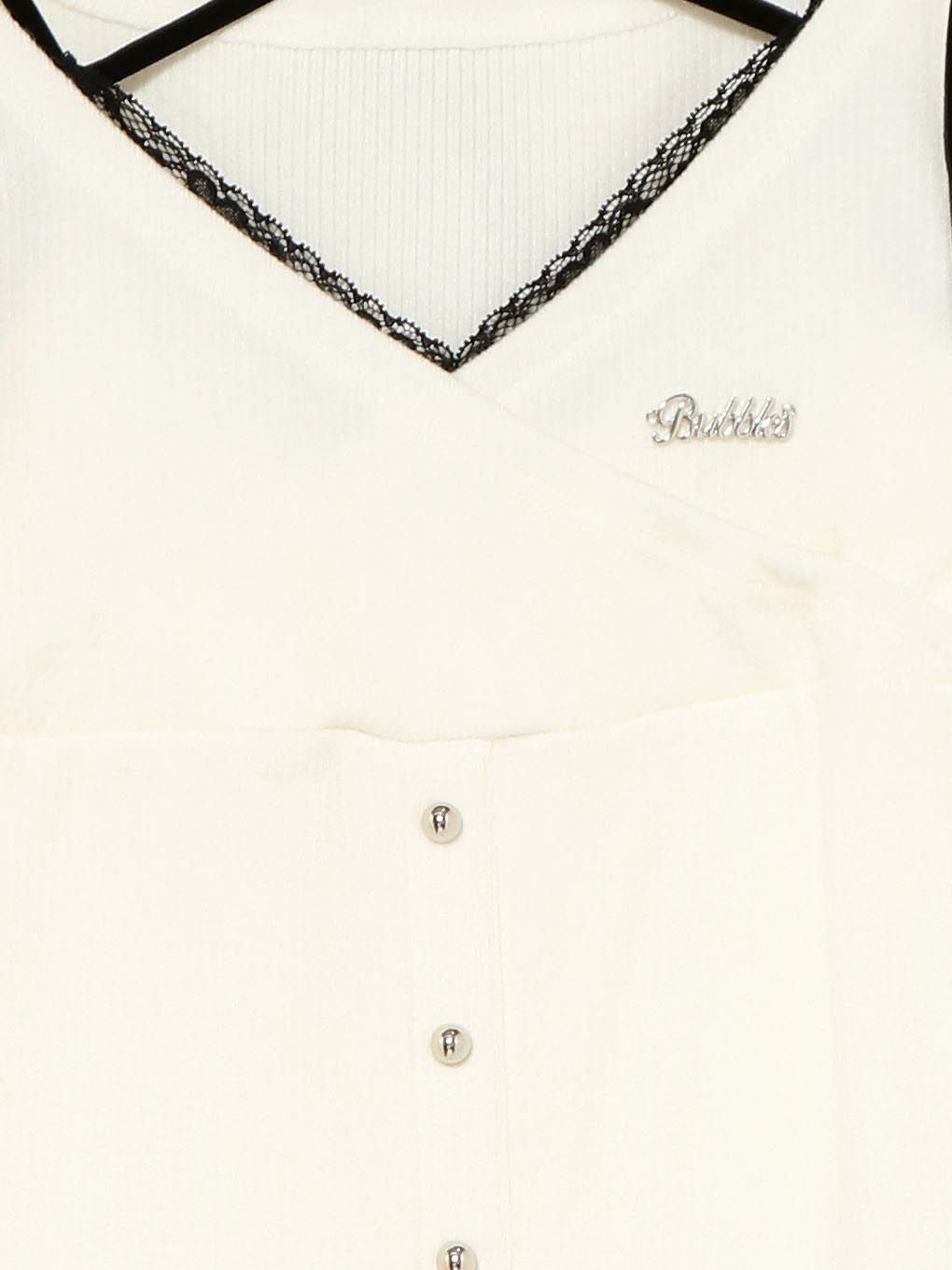 【BUBBLES】カシュクールリブトップス