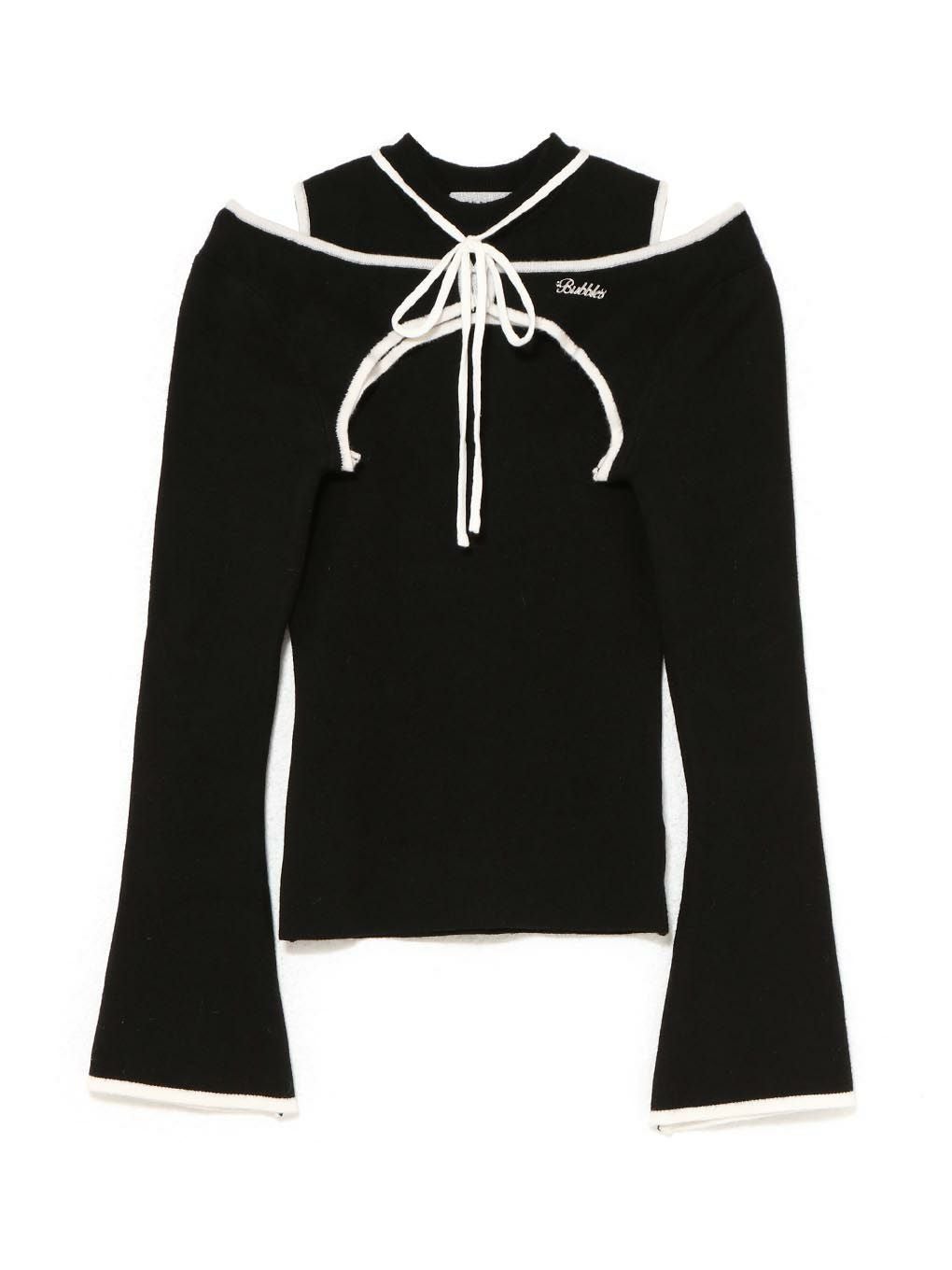 【BUBBLES】パイピングリボントップス