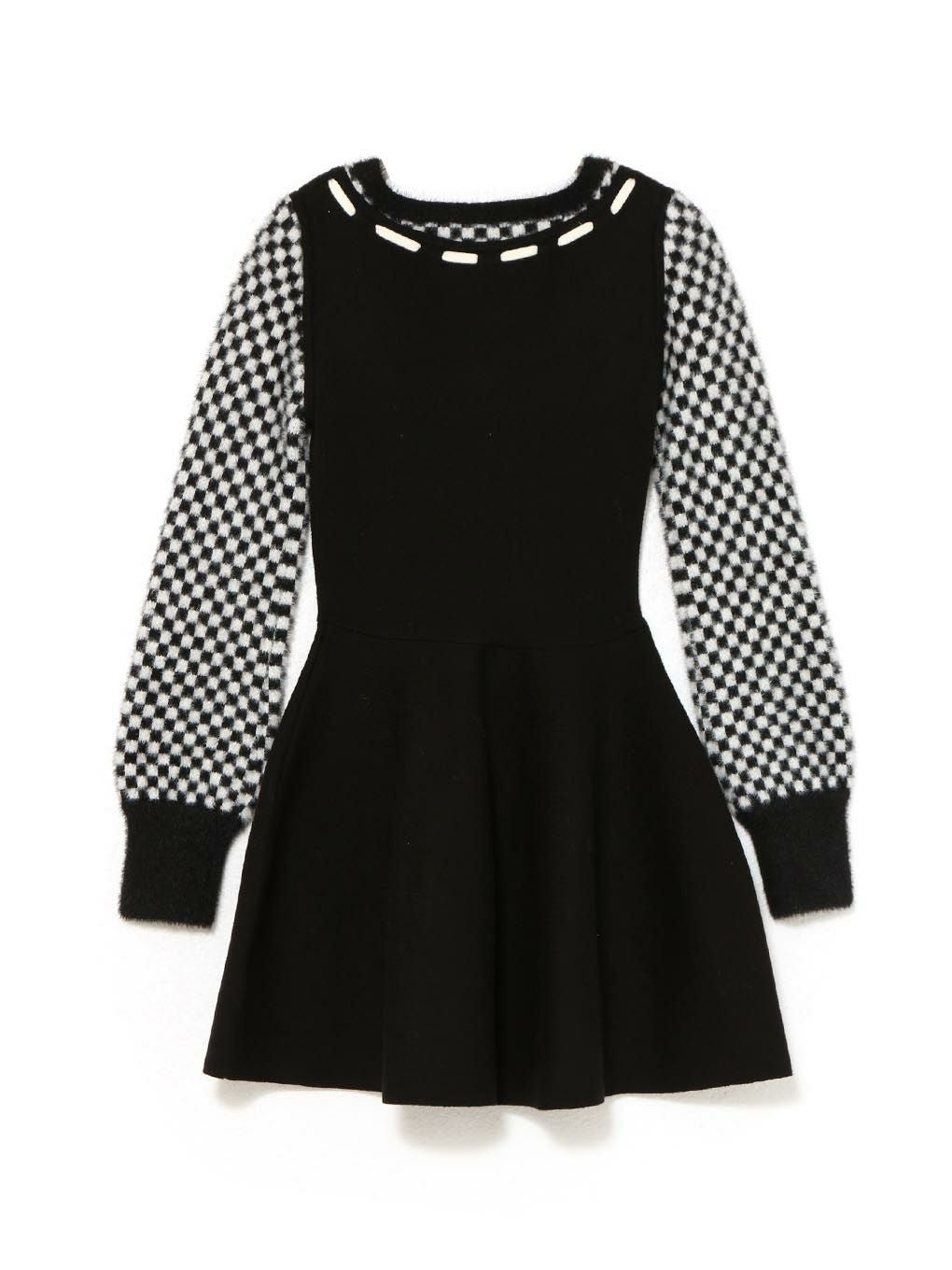 【BUBBLES】レイヤードガーリーワンピース