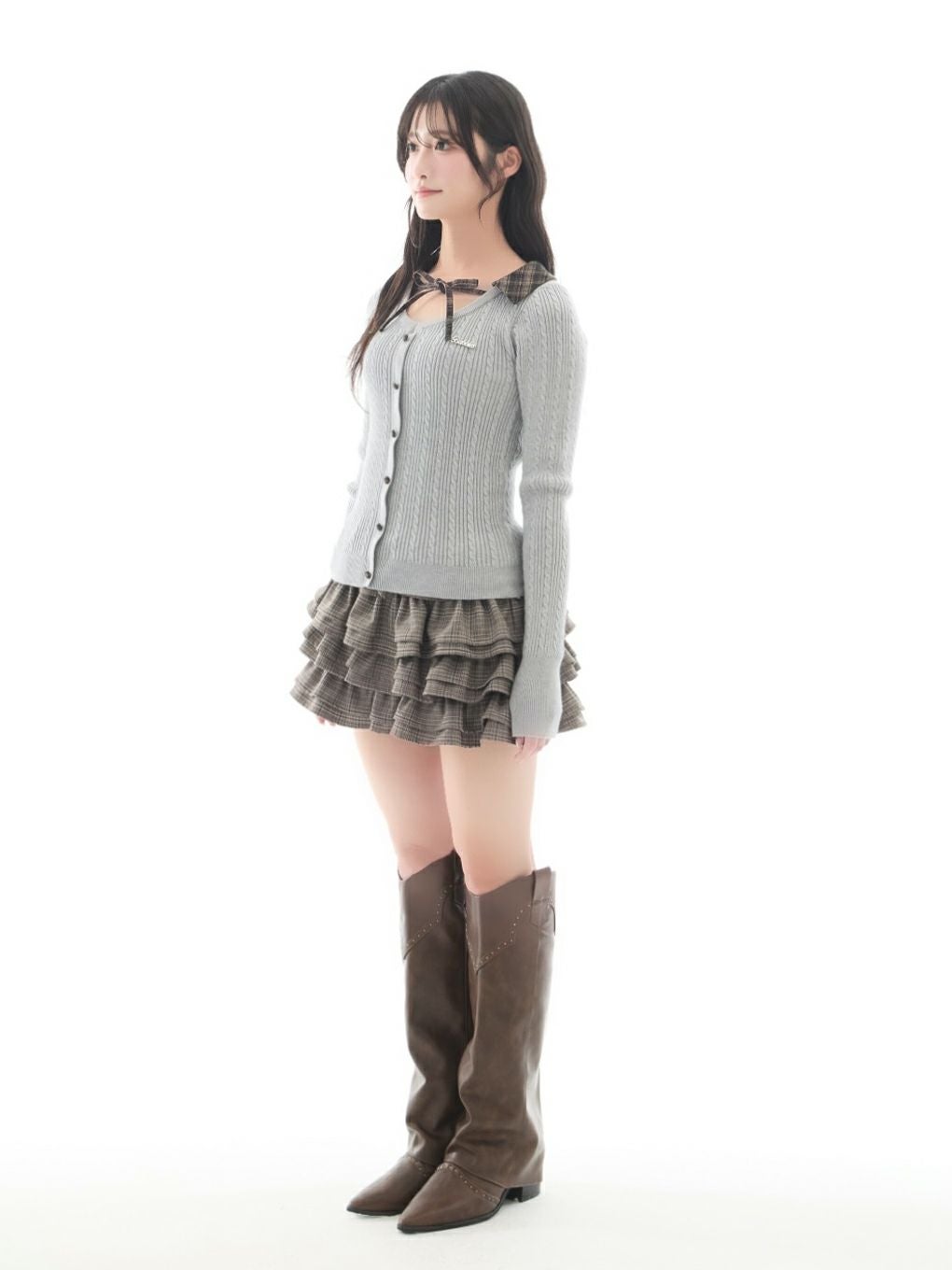 BUBBLES】ケーブルスクールニット | sparkling mall online store