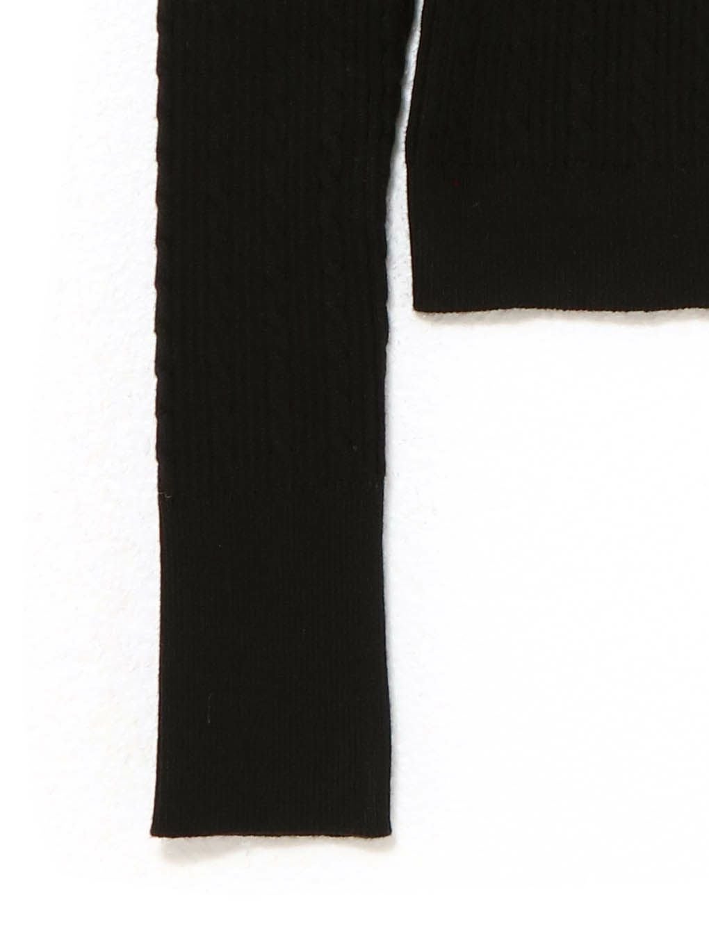 【BUBBLES】ケーブルスクールニット