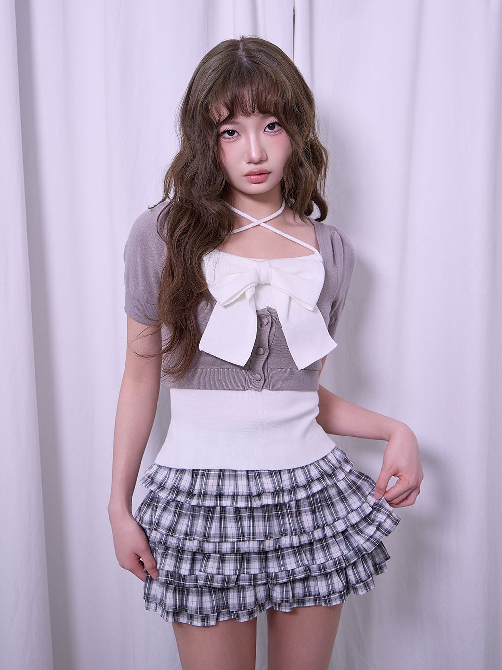 【BUBBLES】フリルミニスカパン