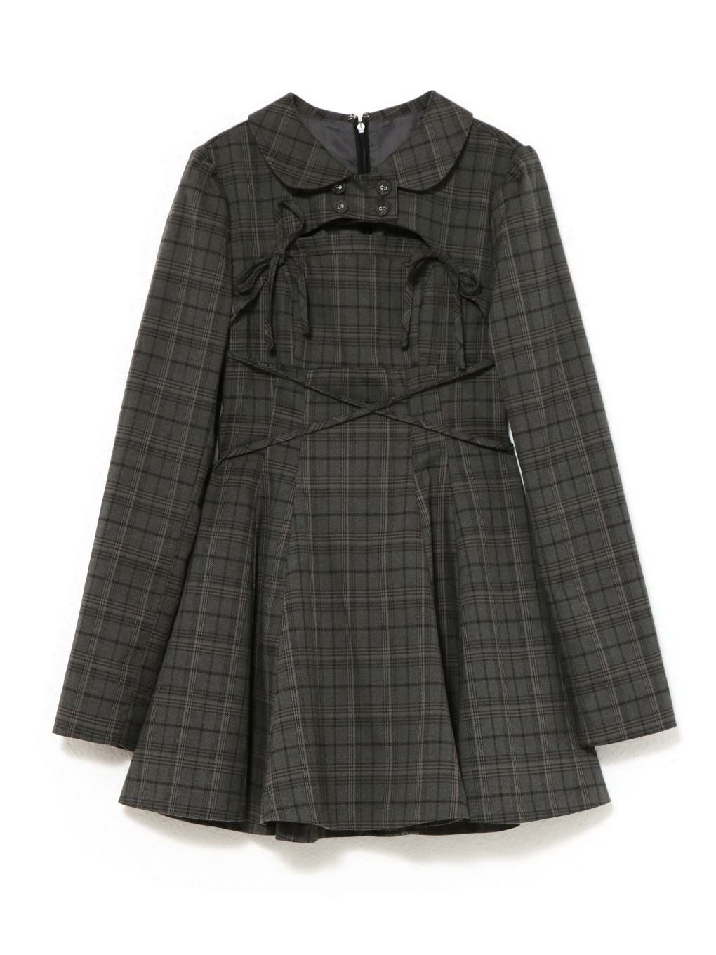 【BUBBLES】ダブルリボンフレアワンピース