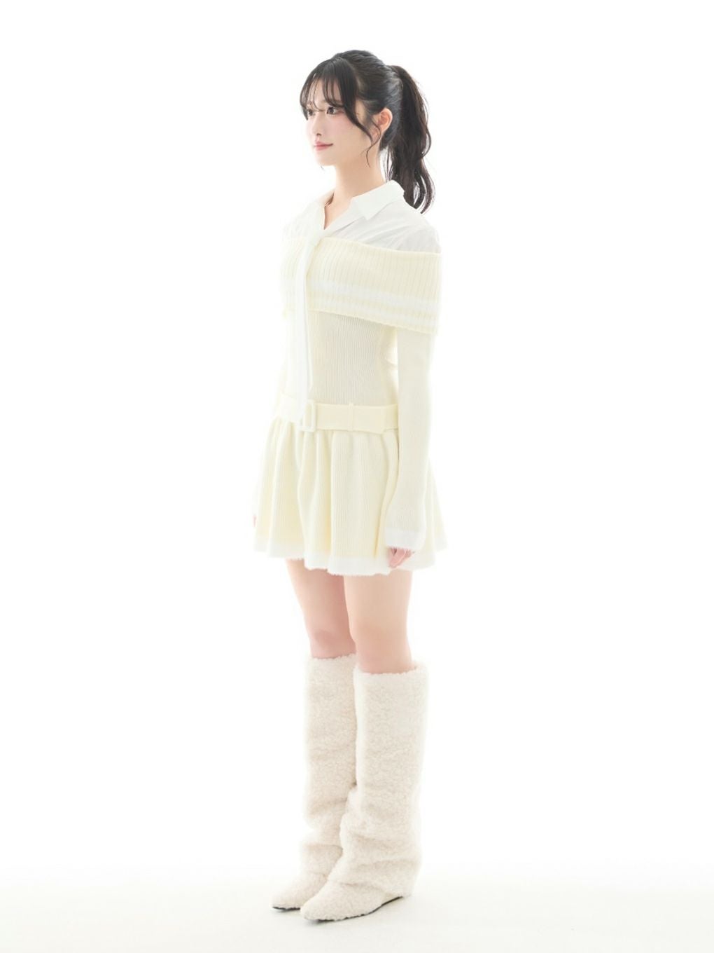 BUBBLES】オフショルスクールワンピース | sparkling mall online store