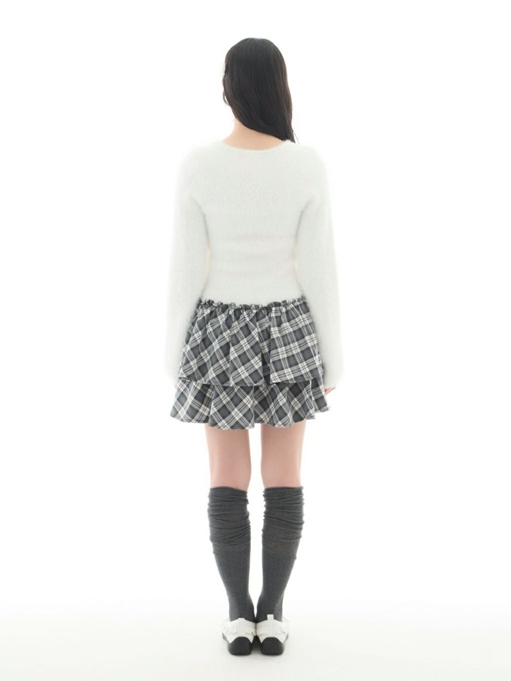 【BUBBLES】コケットシャギーワンピース