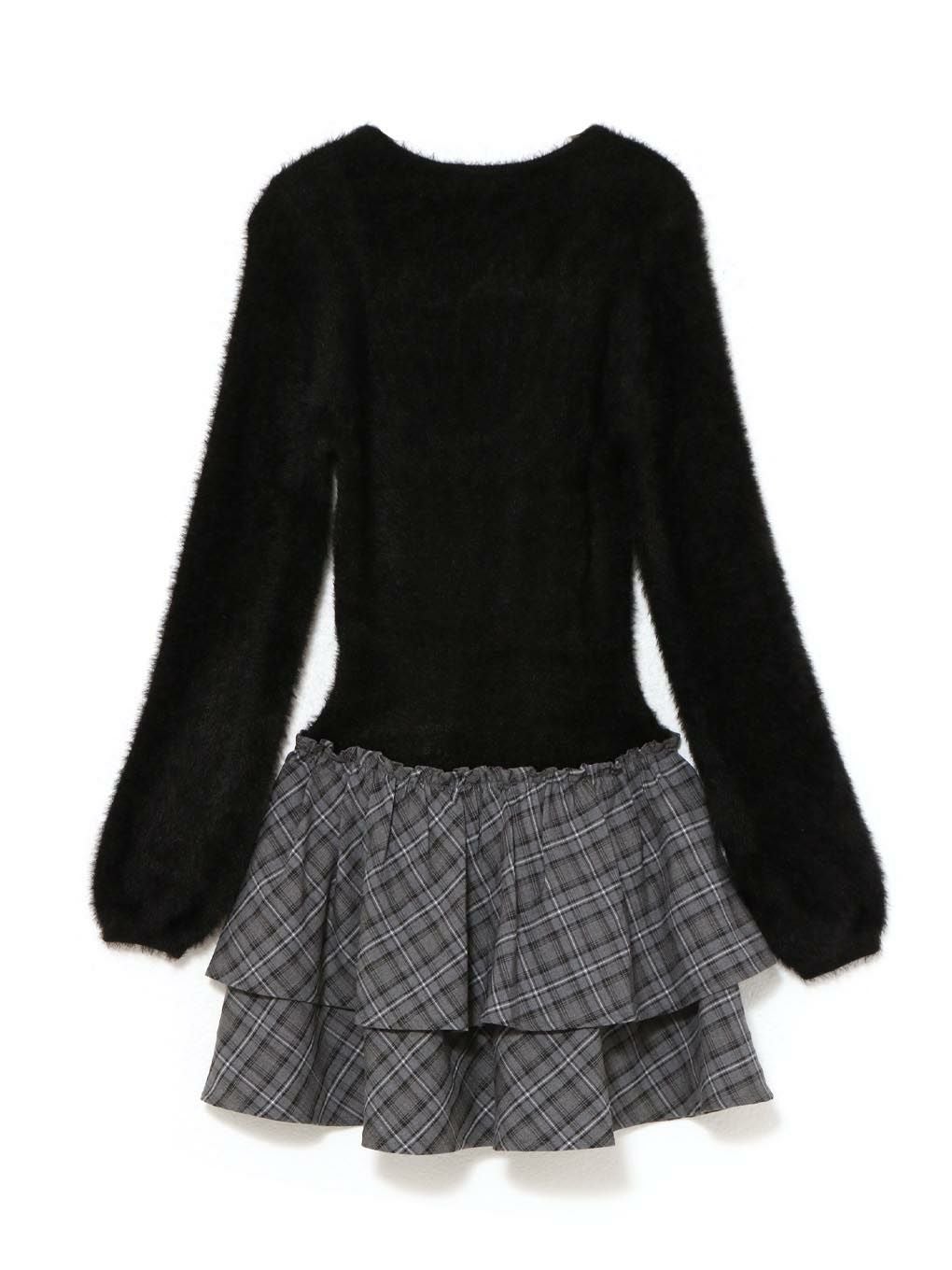 【BUBBLES】コケットシャギーワンピース