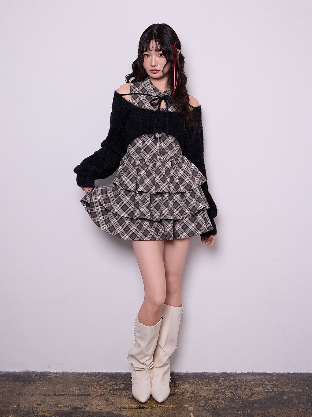 bubbles ティアードスクールワンピース Sサイズ BUBBLES】ティアードスクールワンピース | sparkling mall online store