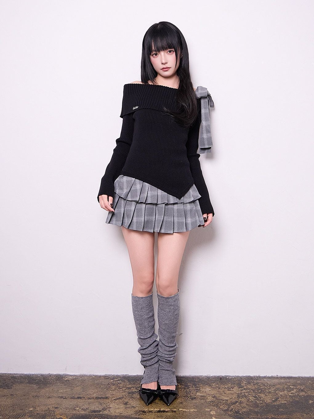 BUBBLES】リボンプリーツセットアップ | sparkling mall online store