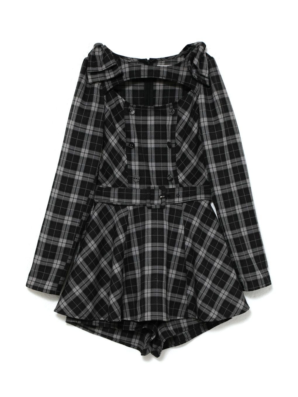 【BUBBLES】ショルダーリボンセットアップ