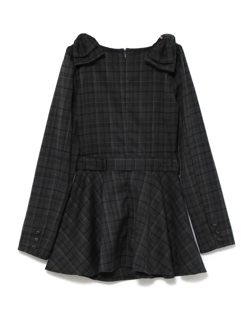 【BUBBLES】ショルダーリボンセットアップ