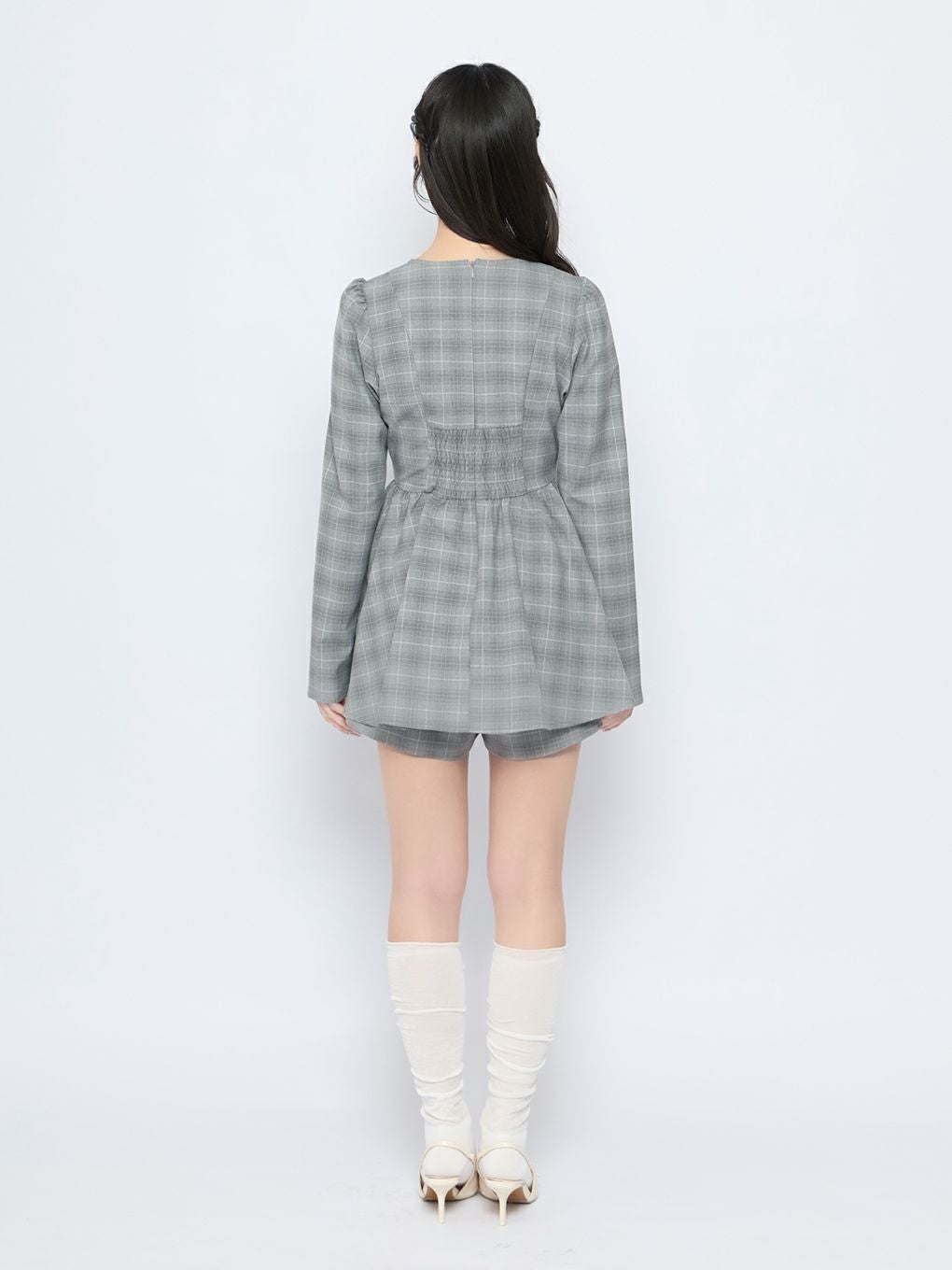 【BUBBLES】コルセットペプラムセットアップ