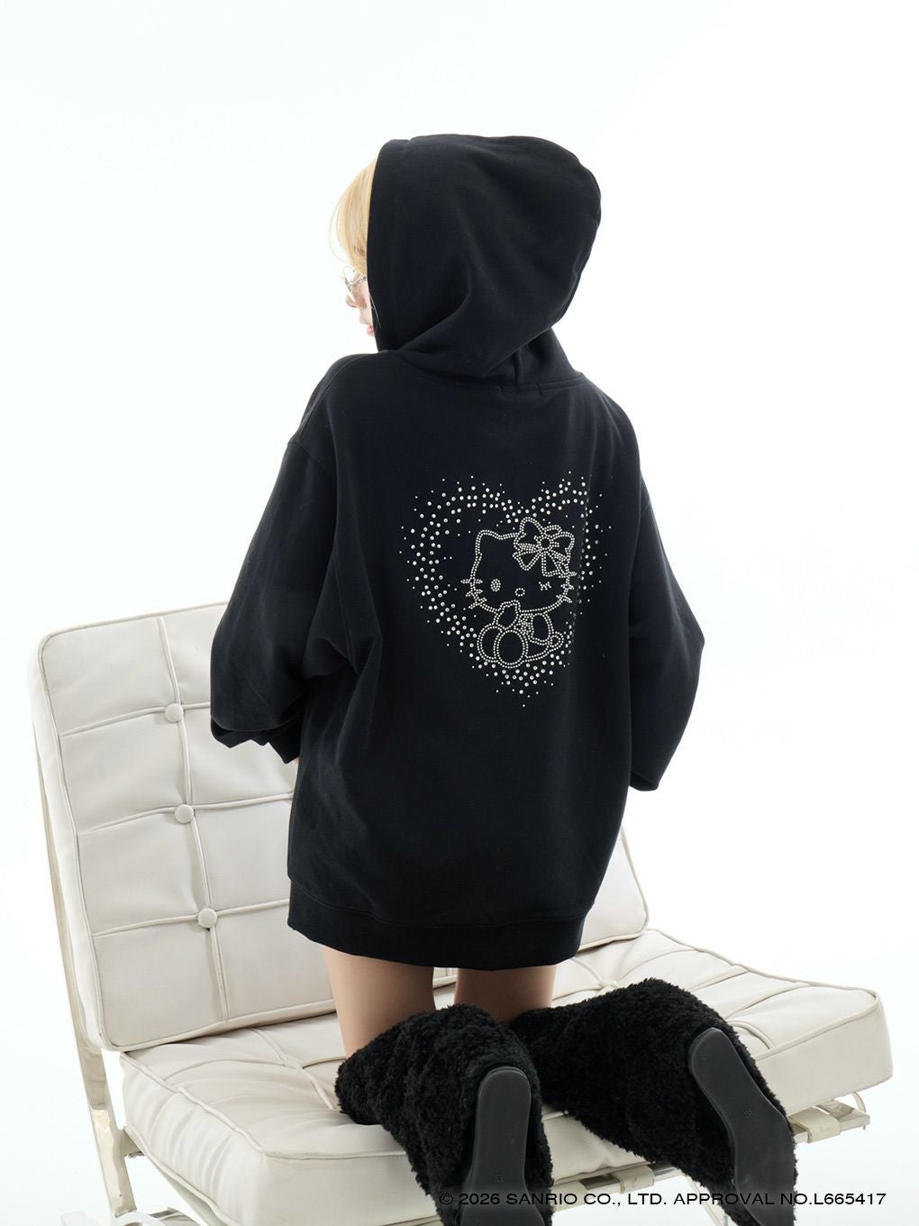 BUBBLES】ハートビジュールーズパーカー | sparkling mall online store