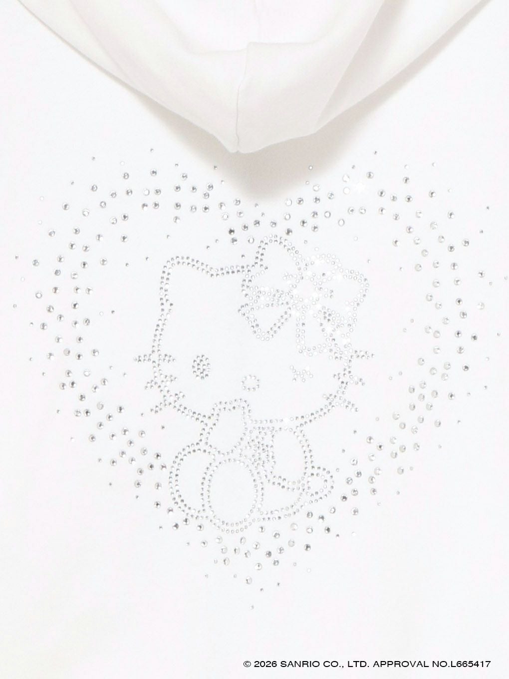 【BUBBLES】ハートビジュールーズパーカー