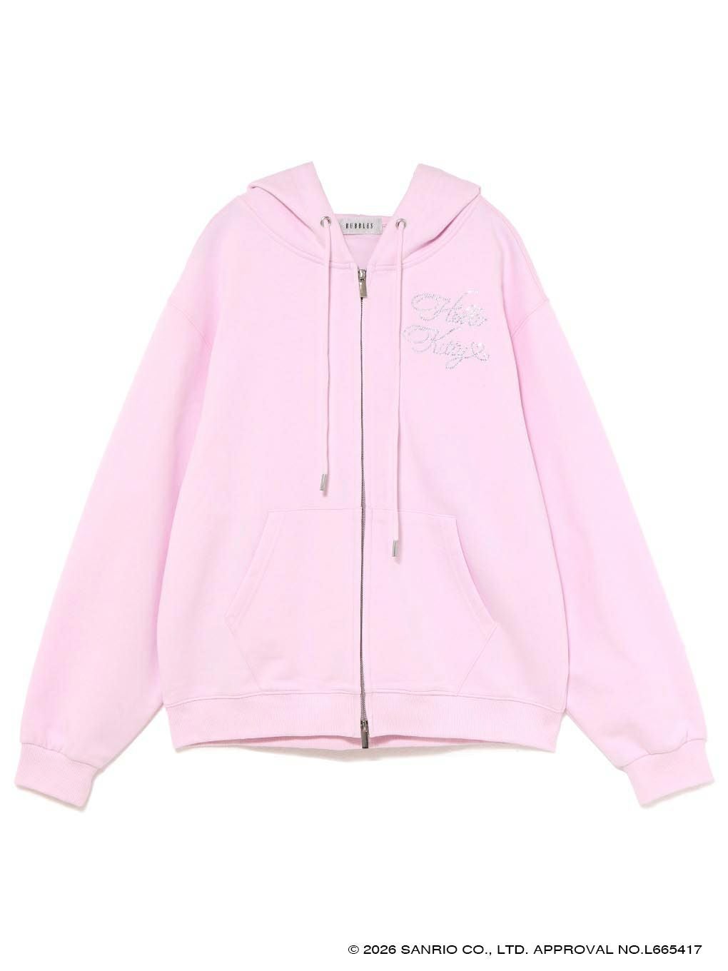BUBBLES】ハートビジュールーズパーカー | sparkling mall online store