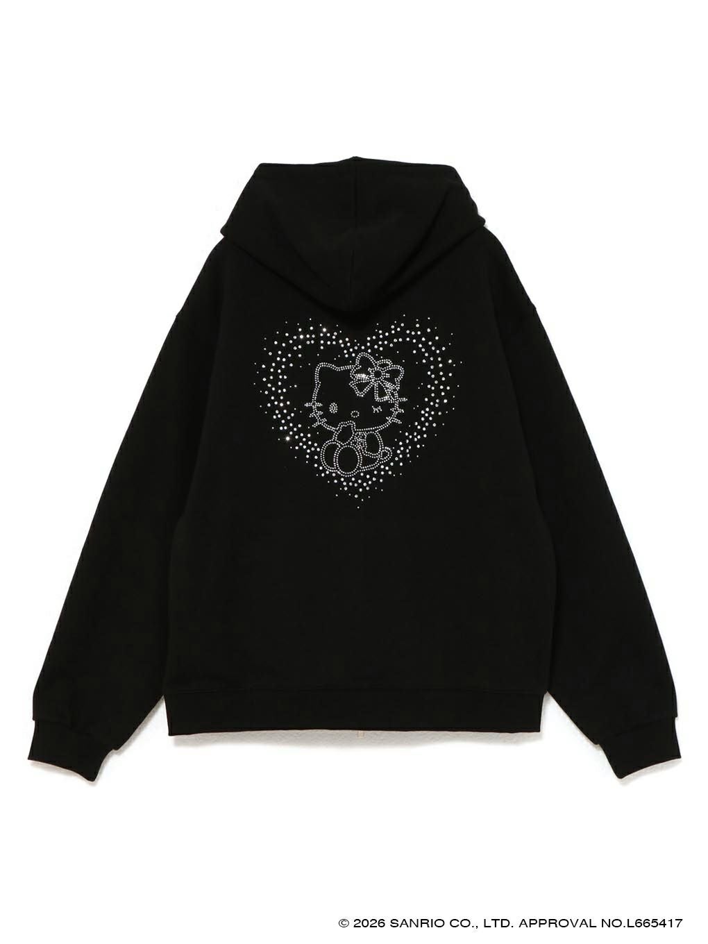 BUBBLES】ハートビジュールーズパーカー | sparkling mall online store