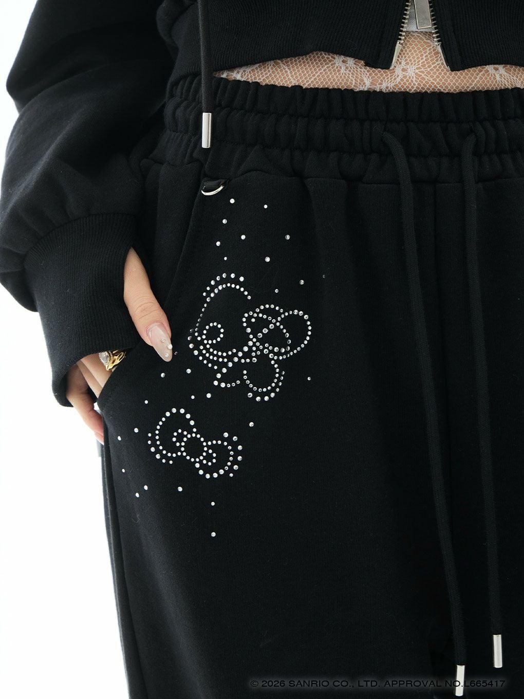 【BUBBLES】パウダービジュースウェットパンツ