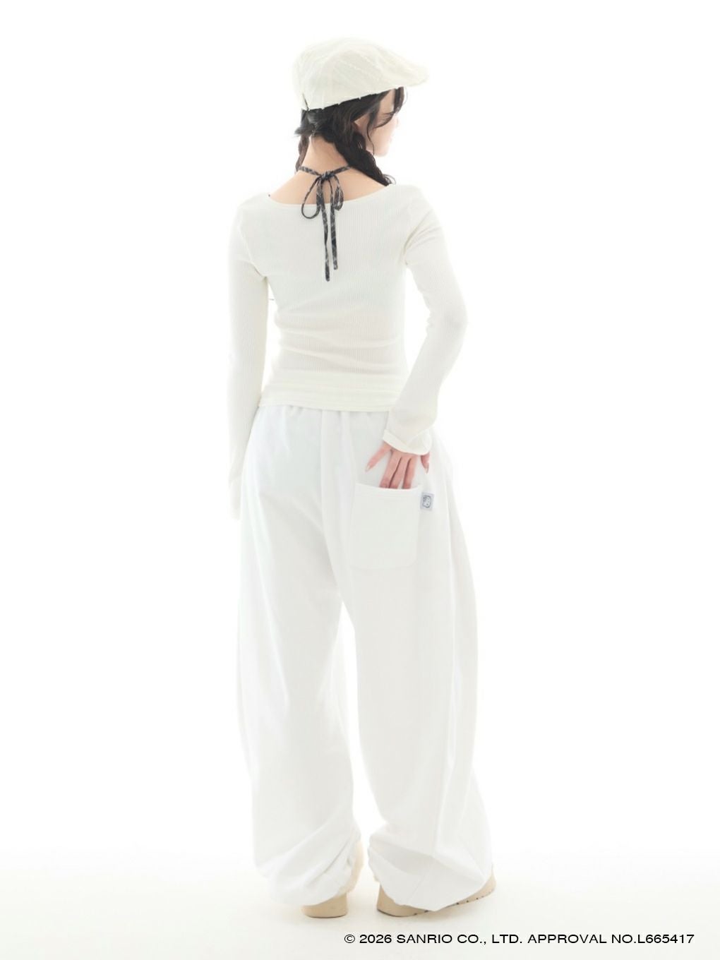 【BUBBLES】パウダービジュースウェットパンツ