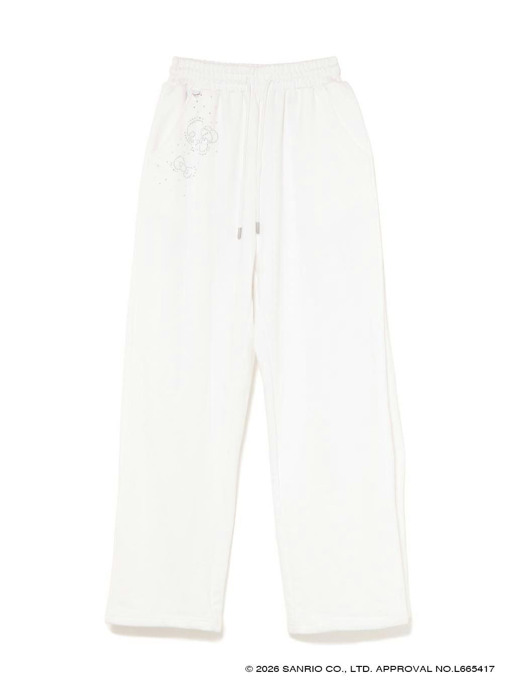 【BUBBLES】パウダービジュースウェットパンツ