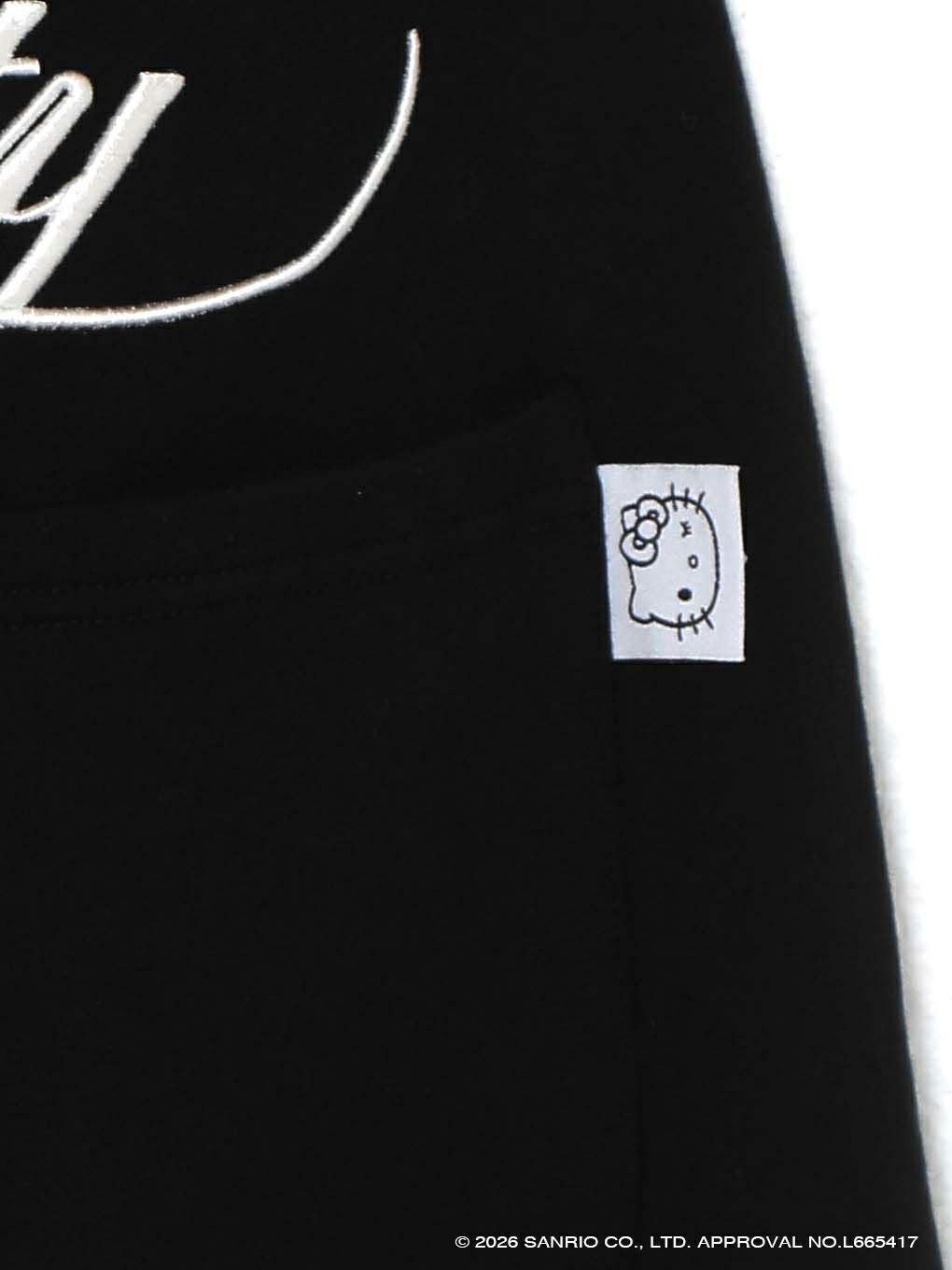 【BUBBLES】エンブロイダリースウェットパンツ