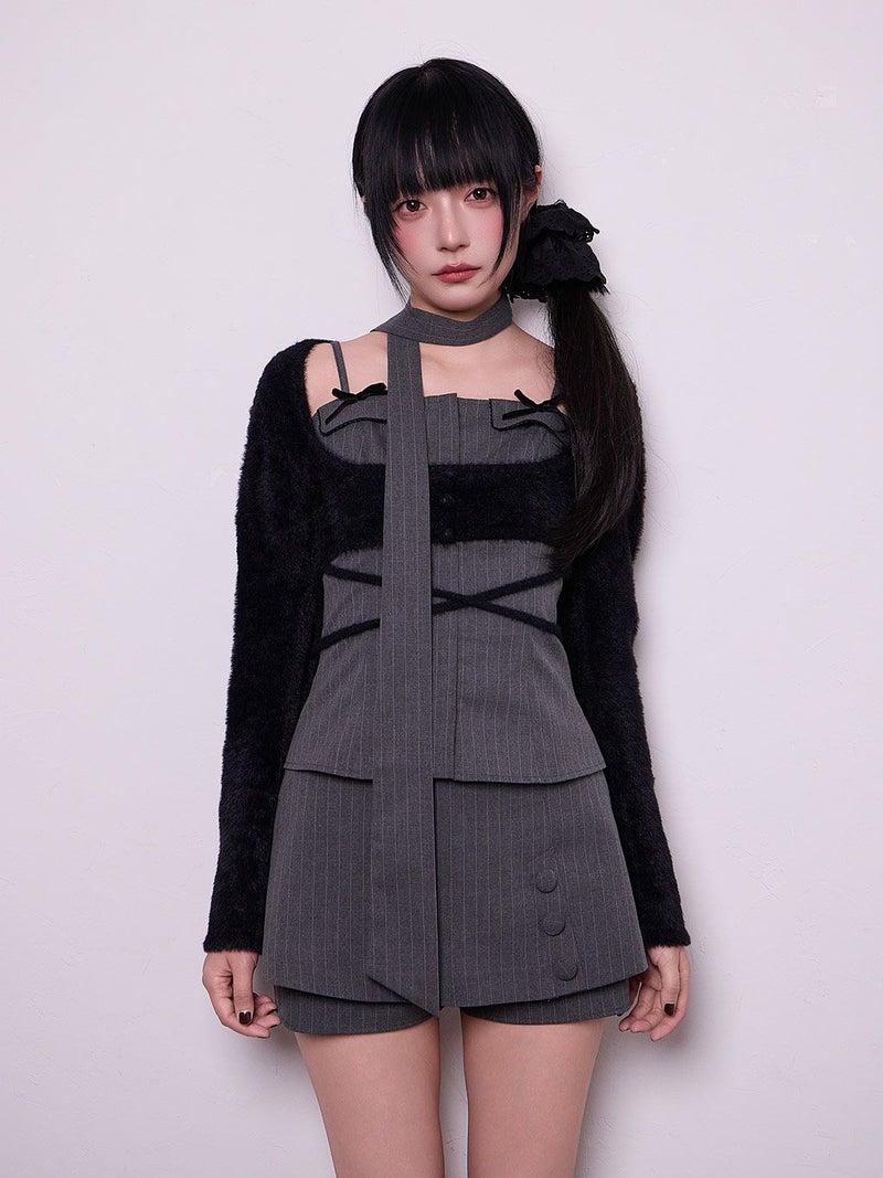 BUBBLES】リボンポケットアンサンブル | sparkling mall online store