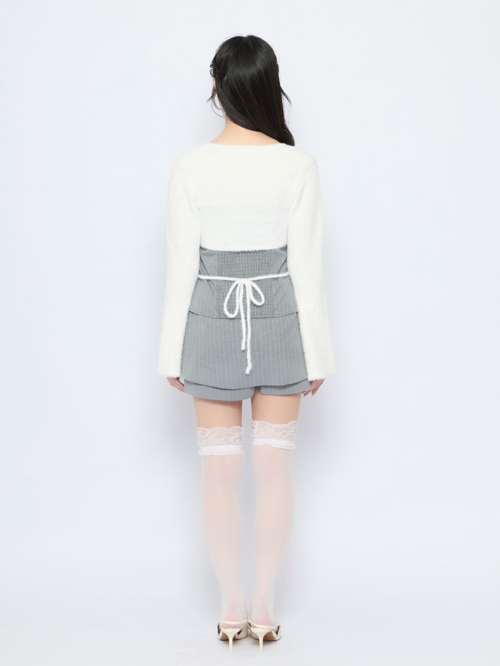 【BUBBLES】リボンポケットアンサンブル