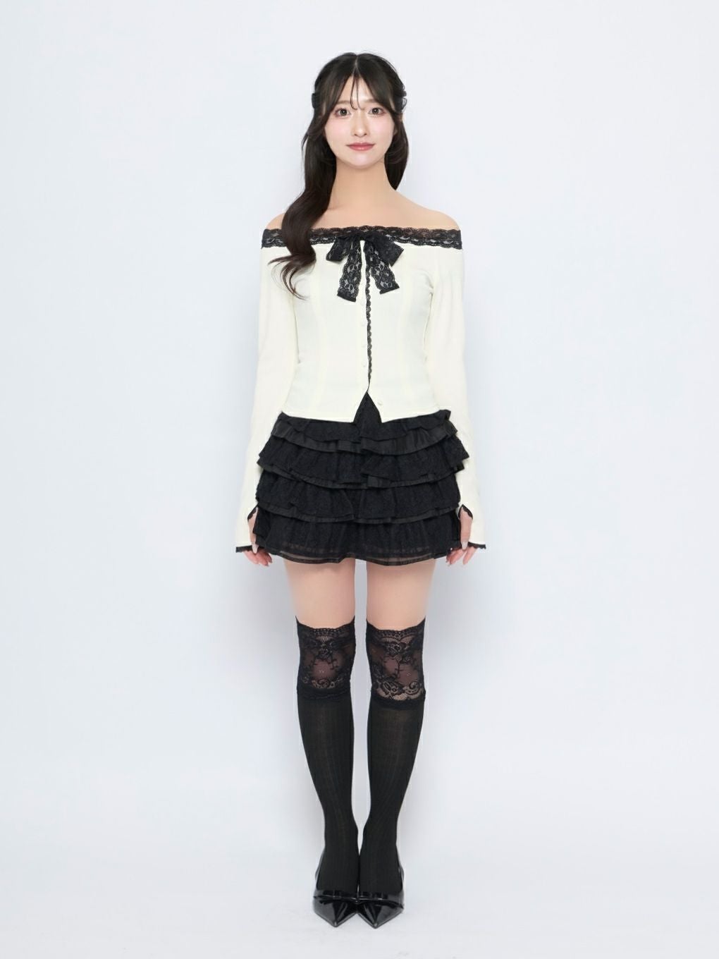 BUBBLES】レースリボントップス | sparkling mall online store