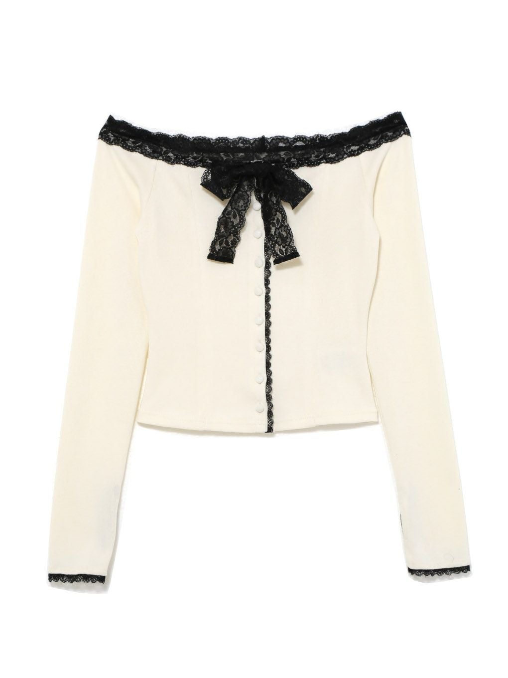 【BUBBLES】レースリボントップス