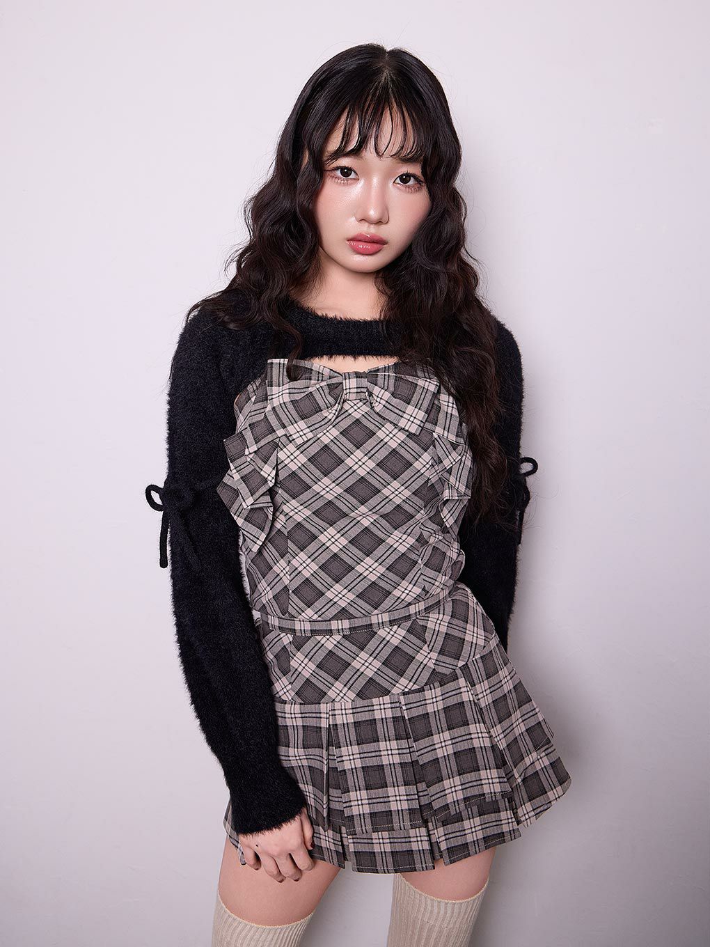 【BUBBLES】リボンビスチェトップス