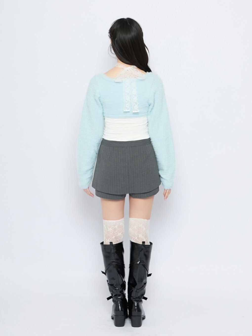 【BUBBLES】ラップリボンスカパン