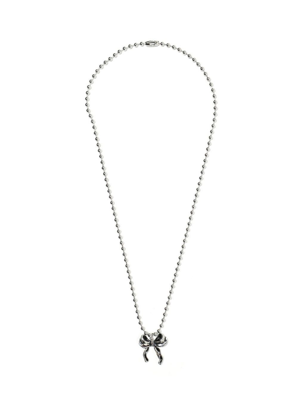 【BUBBLES】リボンチェーンネックレス