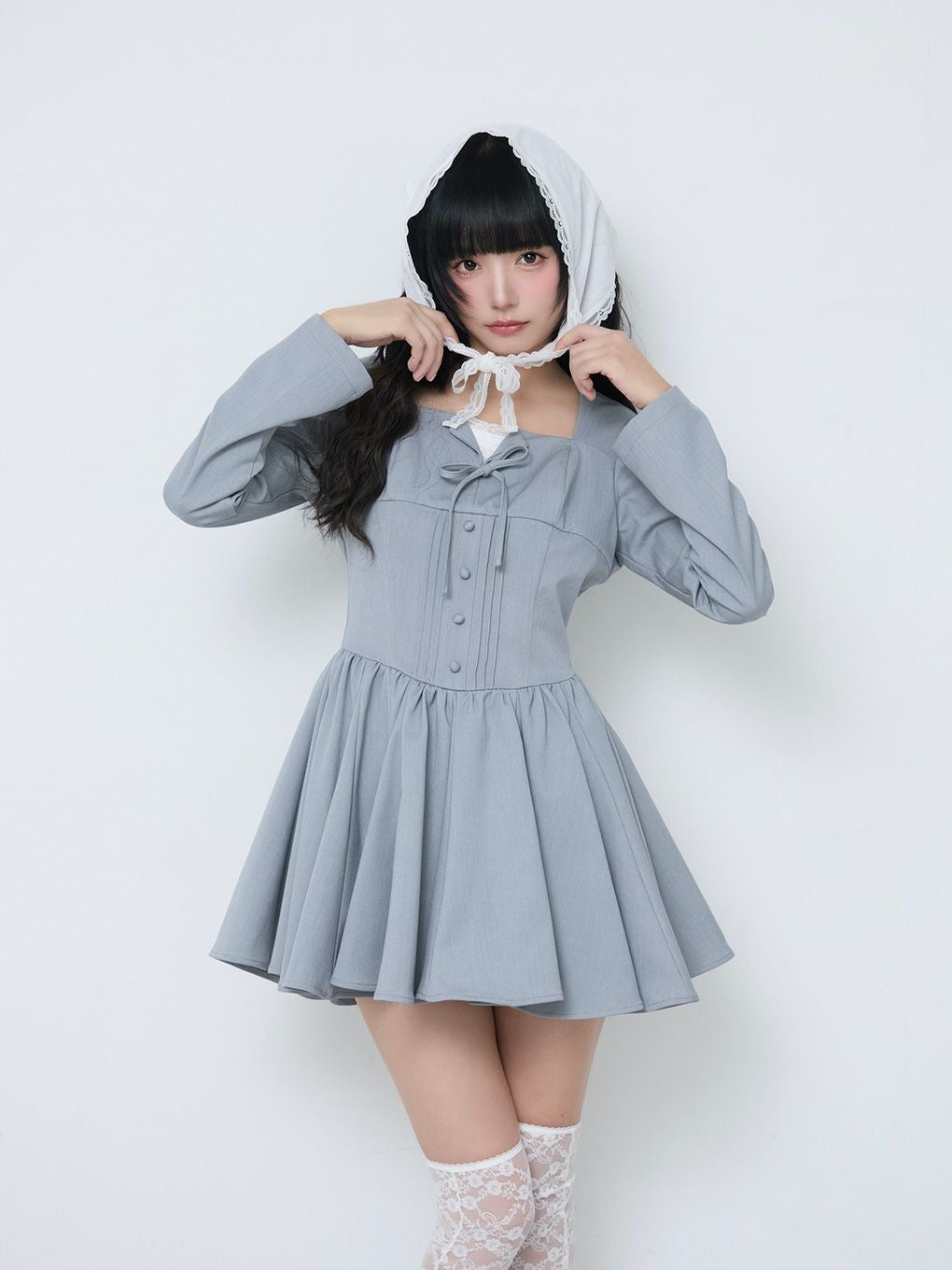 bubbles レースレイヤードワンピース￼ BUBBLES】レースレイヤードワンピース | sparkling mall online store