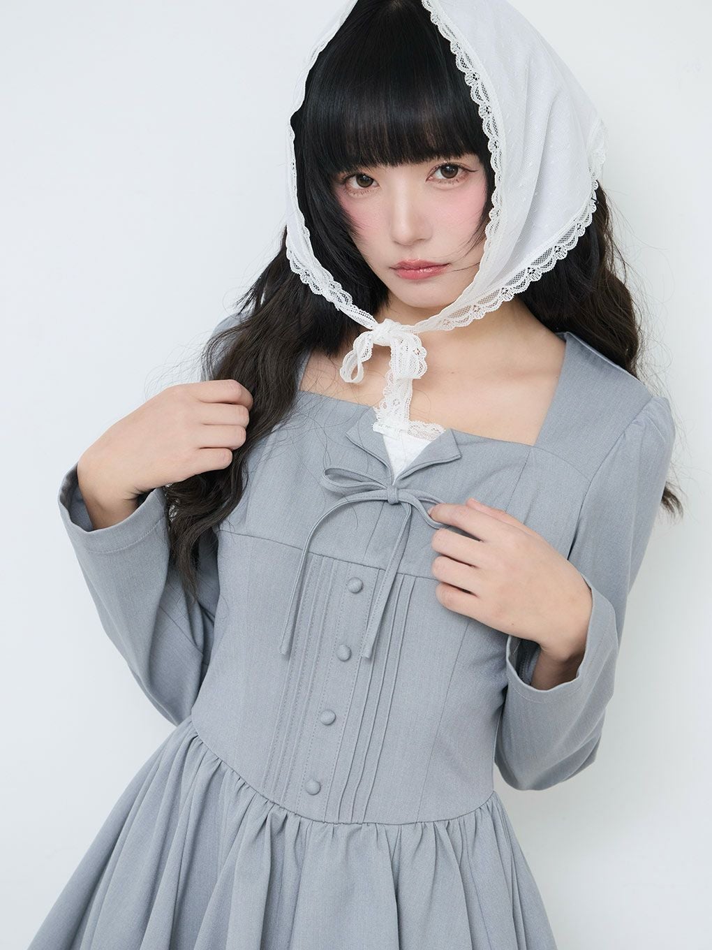 BUBBLES】レースレイヤードワンピース | sparkling mall online store