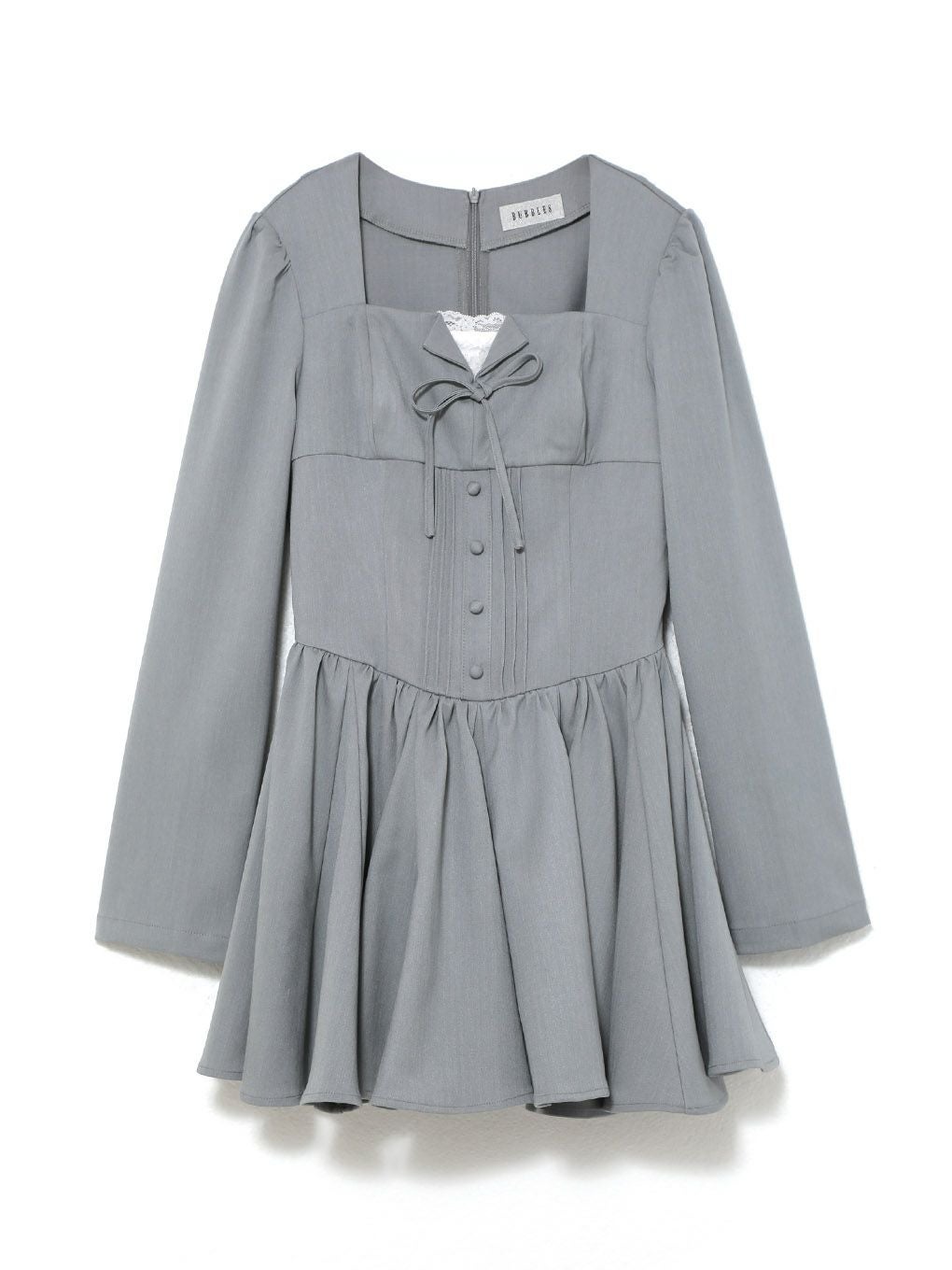 【BUBBLES】レースレイヤードワンピース