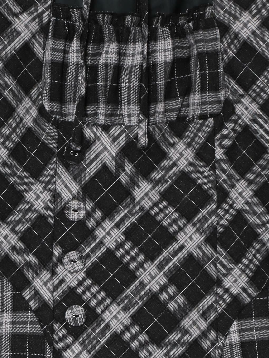  【BUBBLES】オープンネックフレアワンピース