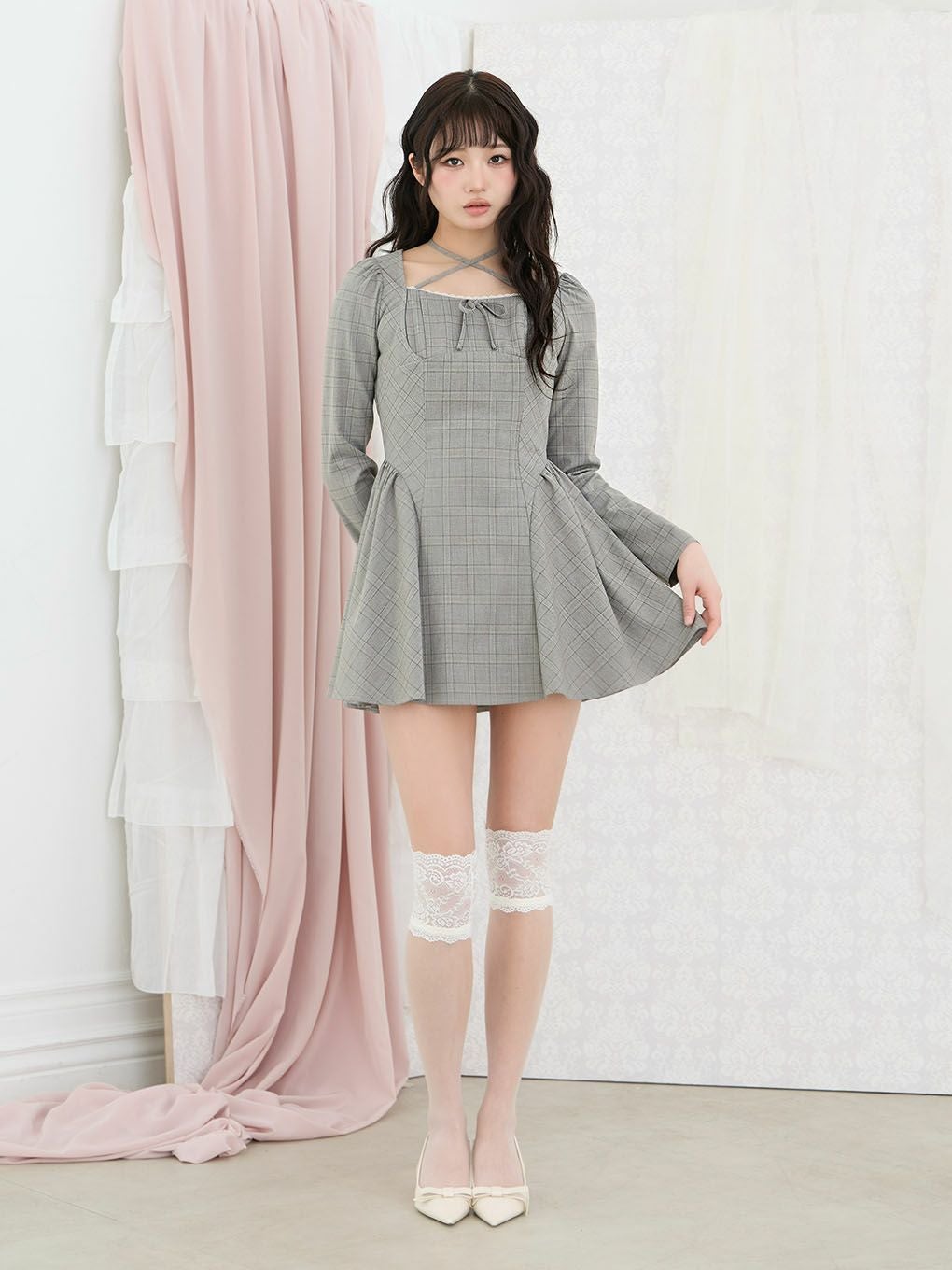 BUBBLES】コケットフレアワンピース | sparkling mall online store