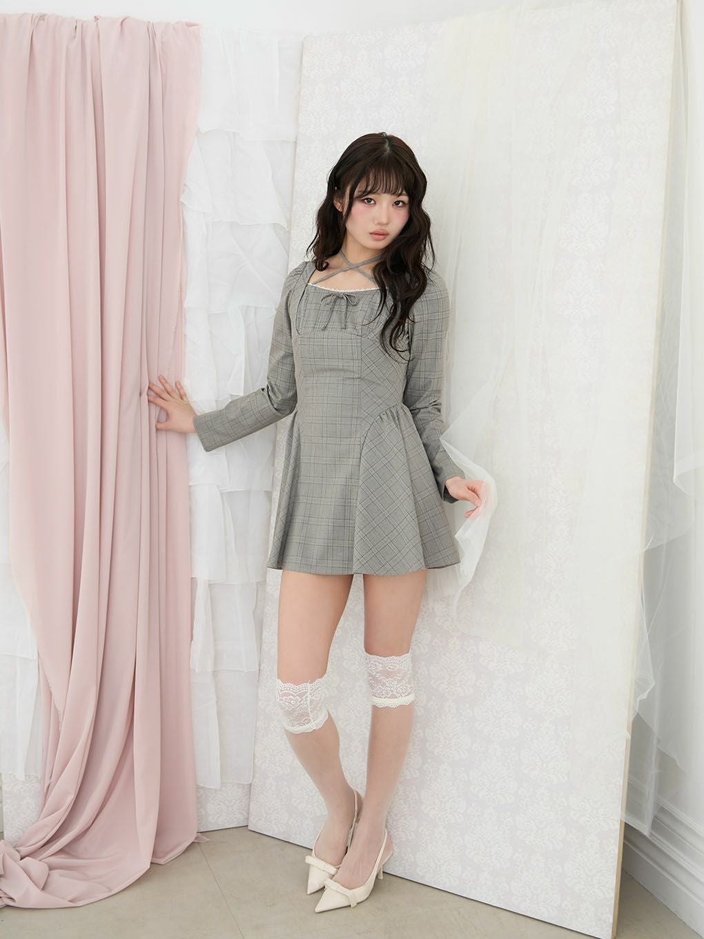 BUBBLES】コケットフレアワンピース | sparkling mall online store