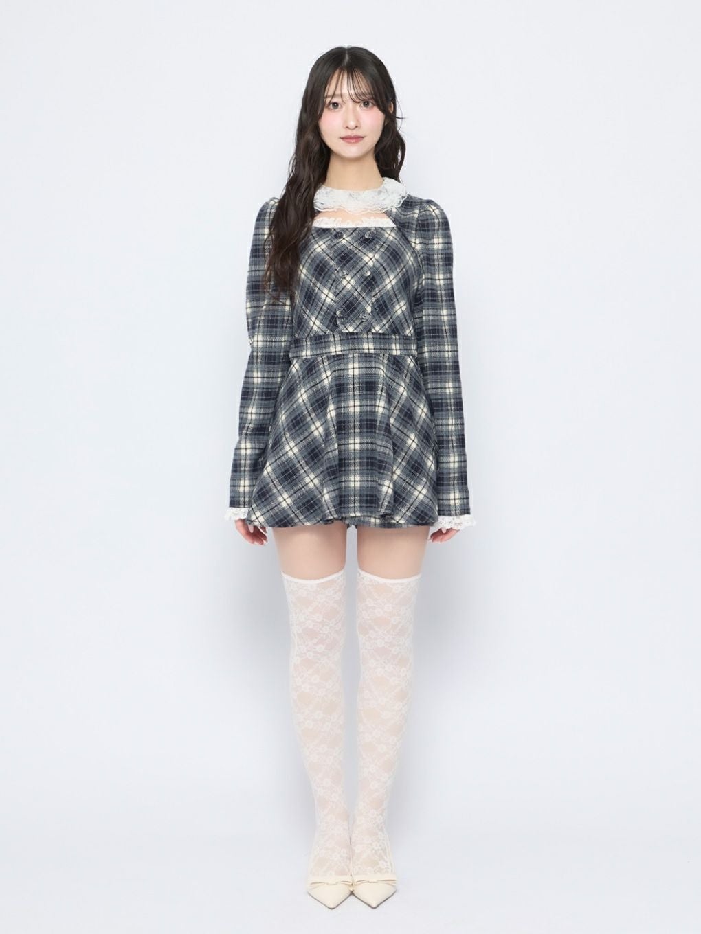 【BUBBLES】ラッフルカラーセットアップ